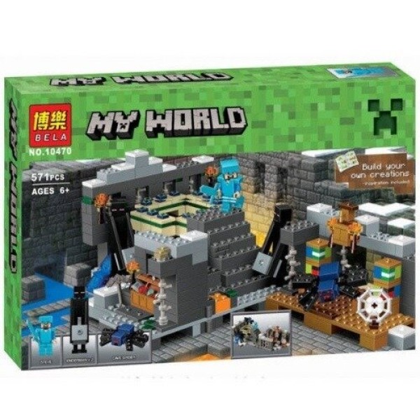 Конструктор Bela Minecraft 10470 Портал в край