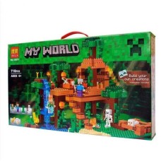 Конструктор Bela Minecraft 10471, Будиночок на дереві в джунглях