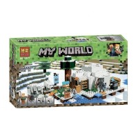 Конструктор Bela Minecraft 10811, Иглу