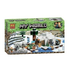 Конструктор Bela Minecraft 10811, Иглу