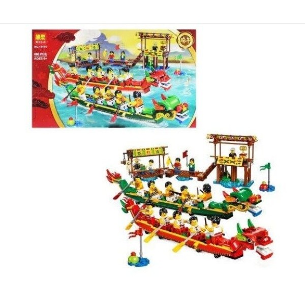 Конструктор Bela 11141, Dragon Boat Festival