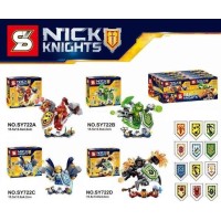 Конструктор Bela Nexo Knights, SY722 ABCD