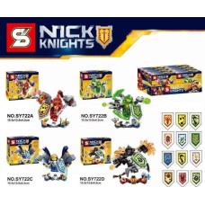 Конструктор Bela Nexo Knights, SY722 ABCD
