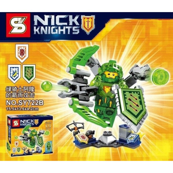 Конструктор Bela Nexo Knights, SY722 ABCD