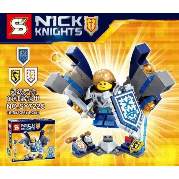 Конструктор Bela Nexo Knights, SY722 ABCD