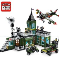 Конструктор Brick 1714, Штаб-квартира 627деталей