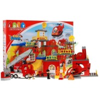 Конструктор JDLT 5156, Пожарная станция, 85 деталей