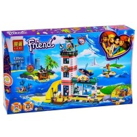 Конструктор Lari 11372 Рятувальний центр на маяку