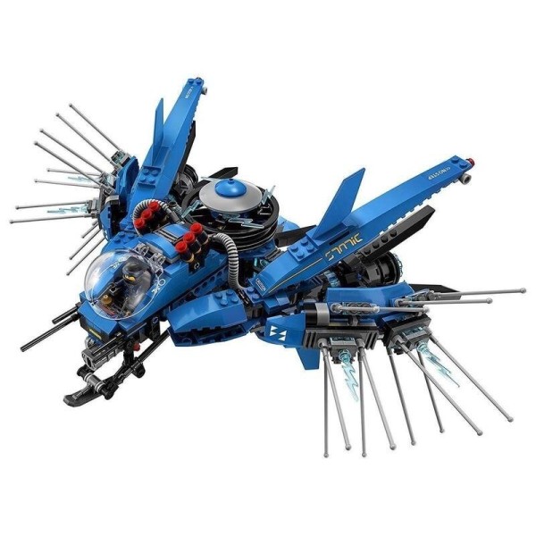 Конструктор Lepin 06050, Самолёт-Молния Джея