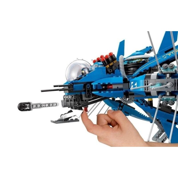 Конструктор Lepin 06050, Самолёт-Молния Джея