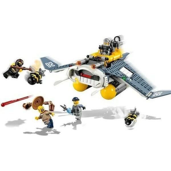 Конструктор Lepin 06055, Ниндзя - Бомбардировщик