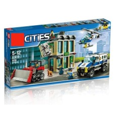 Конструктор Lepin 02019, Ограбление на бульдозере
