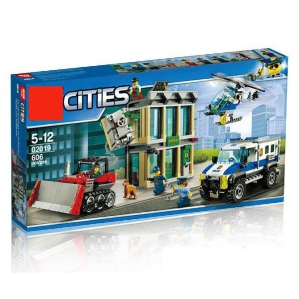Конструктор Lepin 02019, Ограбление на бульдозере