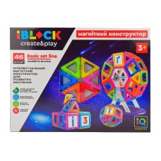 Конструктор магнитный iBlock PL-920-05