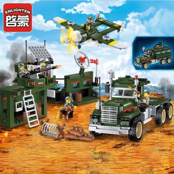 Конструктор Qman 1713, Военная база