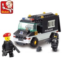 Конструктор Sluban M38-B1600, Полиция