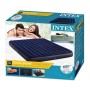 Матрас надувной 183x203x25 см. Велюровый Intex 64755