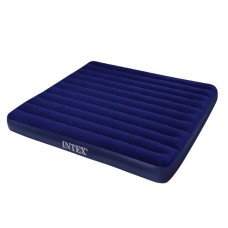Матрас надувной 183x203x25 см. Велюровый Intex 64755