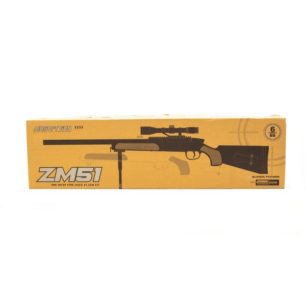 Игрушечная Снайперская винтовка CYMA ZM51 металлическая