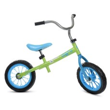 Беговел детский M 3255-4 салатово-голубой, колеса 12"