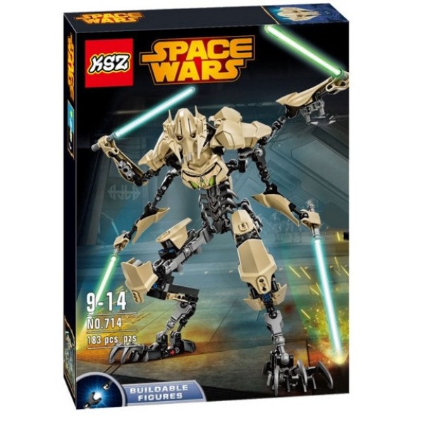 Конструктор KSZ серия Space Wars 714 Генерал Гривус (аналог Lego Star Wars 75112)