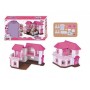 Домик Happy Family для флоксовых животных 1805 мебель, подсветка (аналог Sylvanian Families)