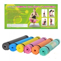 Йогамат Bambi (Metr+) Profi fitness MS 0205