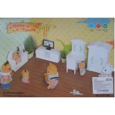 Гостиная для флоксовых животных Happy Family 012-11B (аналог Sylvanian Families)