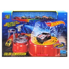 Автомойка Hot Wheel 6761 Машина меняет цвет (6 машинок)