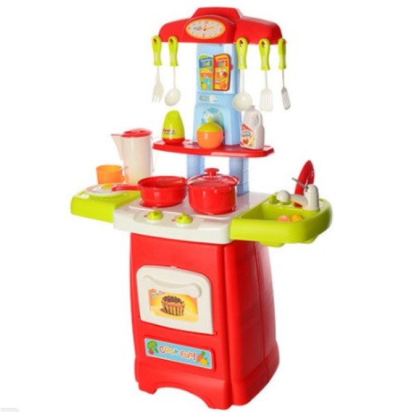 Игровой набор Кухня 889-52-53. 24 предмета. Свет. Звук.