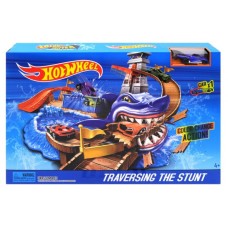 Трек Автомойка Hot Wheel 5779 Нападение акулы. Машина меняет цвет (аналог Hot Wheels)