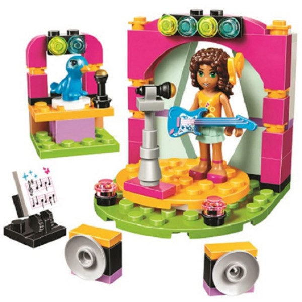 Конструктор Bela 10605 Музыкальный дуэт Андреа. Френдс (аналог Lego Friends 41309)