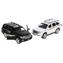 Машинка металлическая Тойота Автопром 7662 Toyota Land Cruiser. Свет. Звук. Открываются двери, капот, багажник