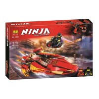 Конструктор Bela 10801 Катана V11. Ниндзяго 267 деталей
