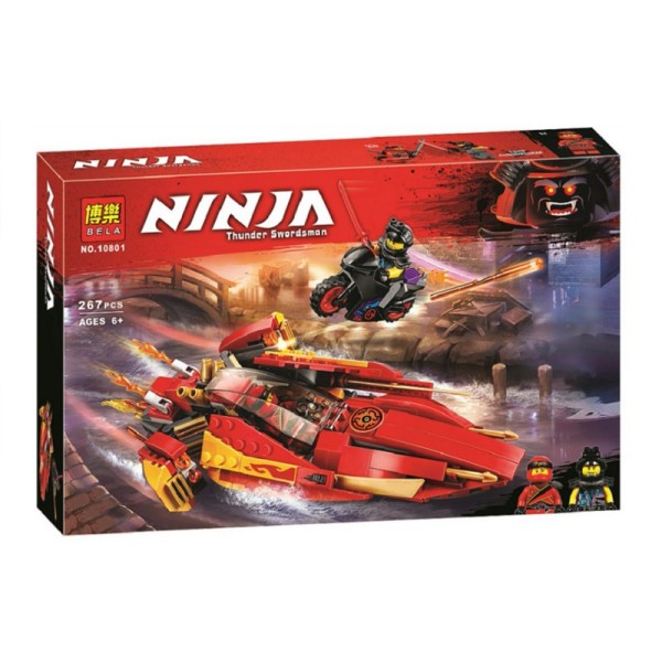 Конструктор Bela 10801 Катана V11. Ніндзяго 267 деталей