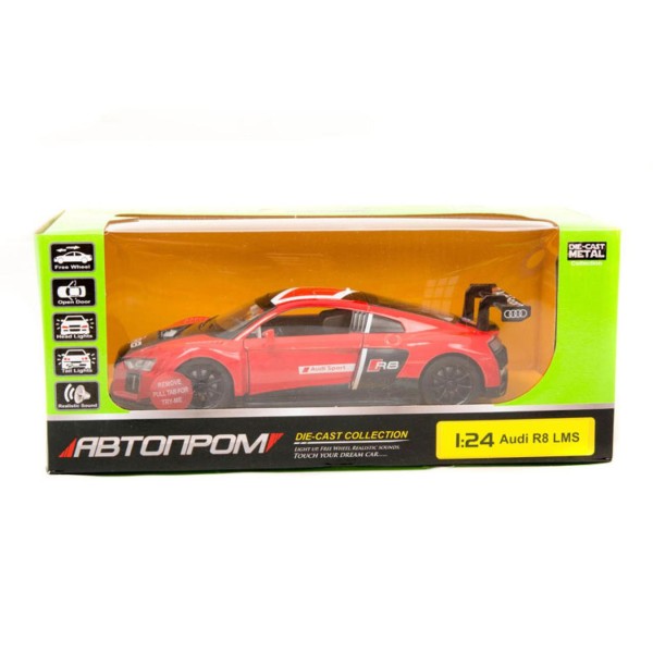 Машина металева Автопром 68262A Audi R8 LMS