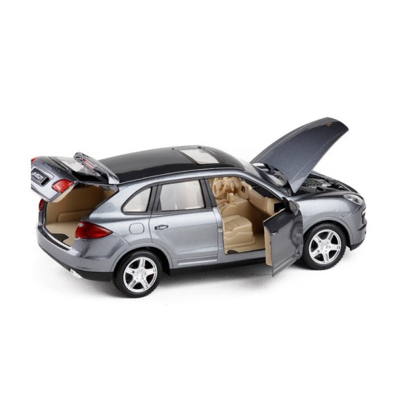 Машина металева Автопром 68241А Porsche Cayenne. Порш Двері і багажник відкриваються. Свет.Звук