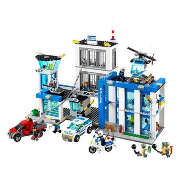 Конструктор Bela 10424 Urban Полицейская станция