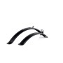 Крылья велосипедные 24", 26" SIMPLA Classic SDE черные. Польша