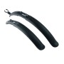 Крылья велосипедные 24", 26" SIMPLA Classic SDE черные. Польша