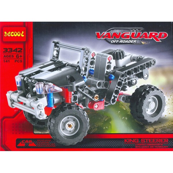 Конструктор Decool 3342 Авангардный внедорожник. Техник