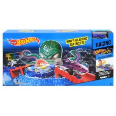 Автомойка Hot Wheel 5780 Нападение осьминога (машина меняет цвет)
