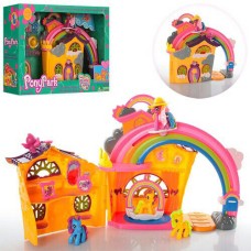 Домик для Пони My little pony 2387. 2 пони с аксессуарами