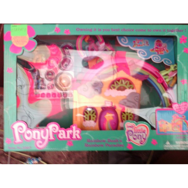 Домик для Пони My little pony 2387. 2 пони с аксессуарами