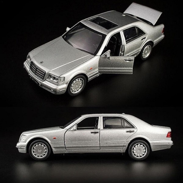 Машина металлическая Автопром 32014 Mercedes Benz W140