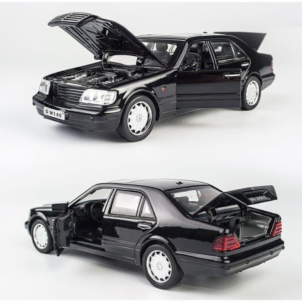Машина металлическая Автопром 32014 Mercedes Benz W140