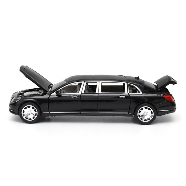 Машина Автопром металлическая 7686 Mercedes Benz Maybach. Свет. Звук. Открываются двери, капот, багажник