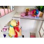 Домик для кукол Барби 3128 Пентхаус Барби с мебелью, текстилем и BOX