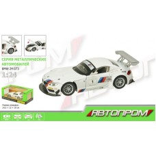 Машина металлическая Автопром 68260А BMW Z4 GT3