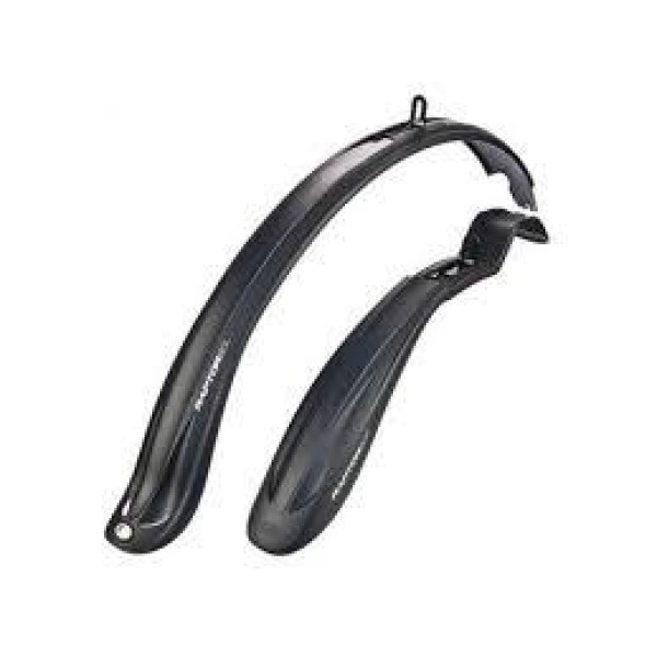 Крылья велосипедные 24"-28" SIMPLA Raptor SDS черные. Польша